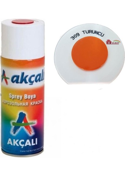 çınar ticaret akçalı sprey boya 400 ml 309 turuncu