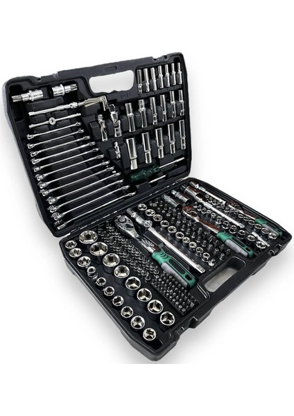 çınar ticaret tam profesiyonel germany 72 diş eğik cırcır 216 parça lokma takımı oto tamirci tam set 1/2-3/8-1/4 fiyatları