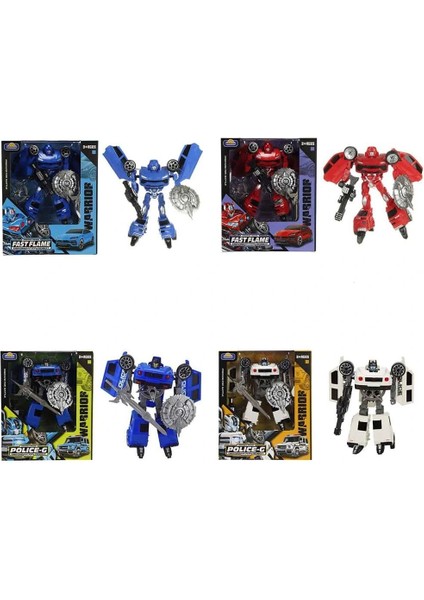 çınar ticaret s00005039 robot transformer polis set 3r.2a.