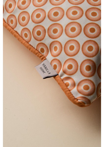 Retroloop Desenli Biye Detaylı Kırlent Kılıfı modelleri