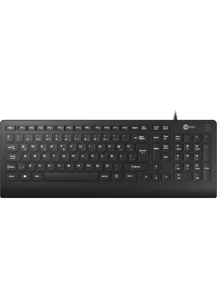 çınar ticaret lenovo lecoo kb103 q usb standart siyah klavye