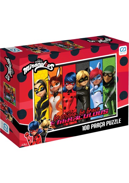 Miraculous - 100 Parçalı Puzzle