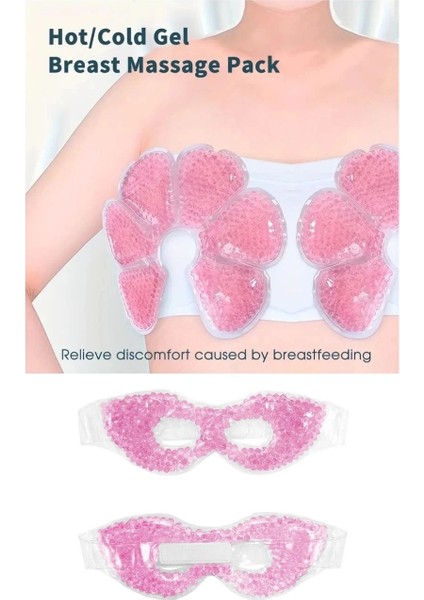 çınar ticaret sıcak soğuk göğüs pedi 2’li ve jel boncuklu göz maskesi seti – emziren anneler ıçin fiyatları