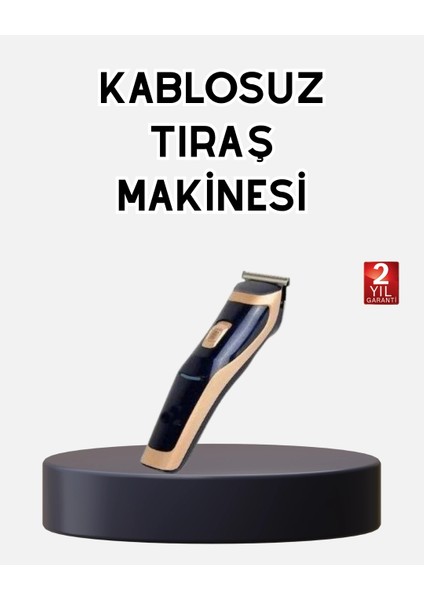 çınar ticaret profesyonel şarjlı saç ve sakal kesme makinesi – unisex, 12 mm ayarlanabilir başlık