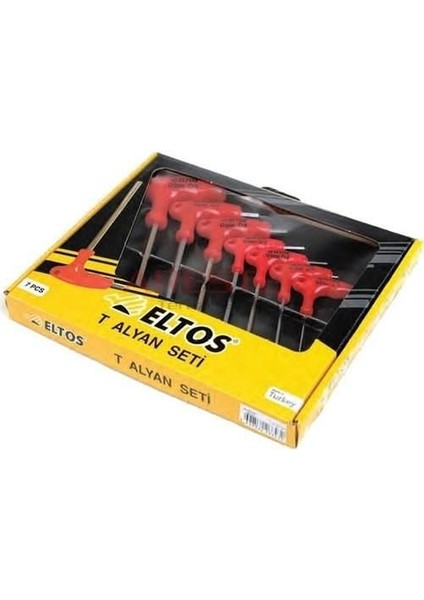 çınar ticaret eltos tas 007 t allen seti 7 parça
