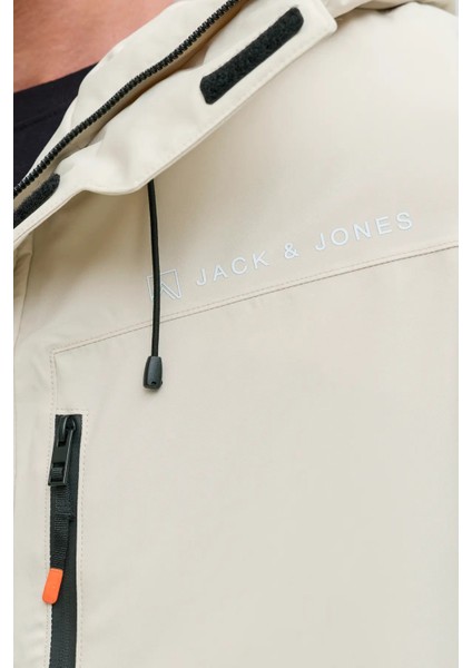 Erkek Jjalpes Kapüşonlu Su ve Rüzgar Geçirmez Mont 12284649 Taş fırsatları