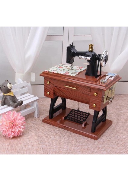 çınar ticaret dikiş makinesi görünümlü müzik kutusu