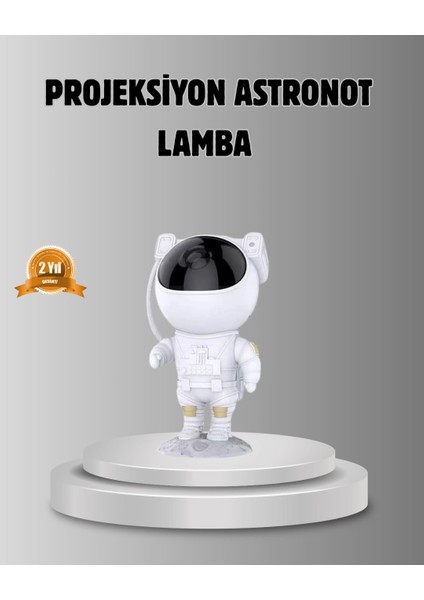 çınar ticaret astronot galaksi projeksiyon lambası bluetooth bağlantılı ve uzaktan kontrollü