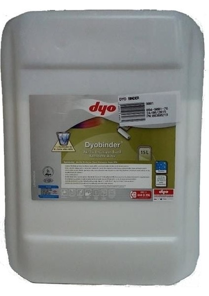 çınar ticaret dyo binder astar 15 litre