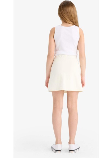 Kız Çocuk Baskılı Şort Etek E1117A825SM