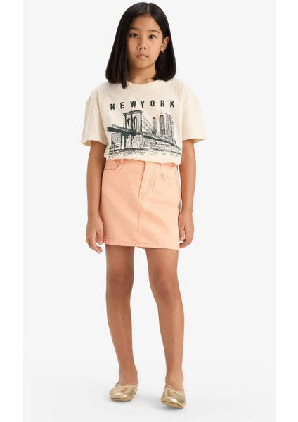 Kız Çocuk Gabardin Etek E2649A825SM