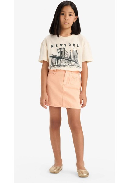 Kız Çocuk Gabardin Etek E2649A825SM