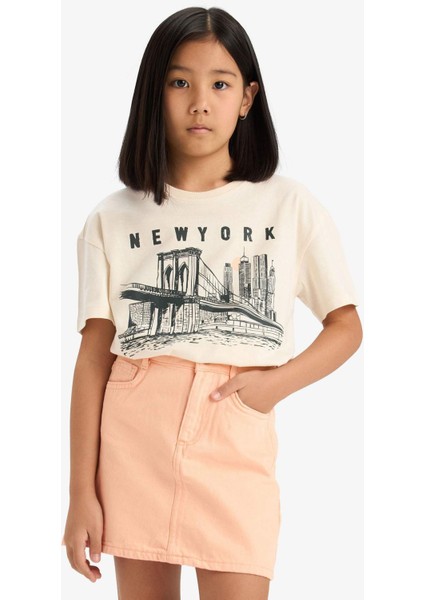 Kız Çocuk Gabardin Etek E2649A825SM