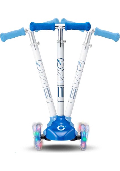 çınar ticaret evo ışıklı move n groove mavi üç tekerlekli scooter fırsatları