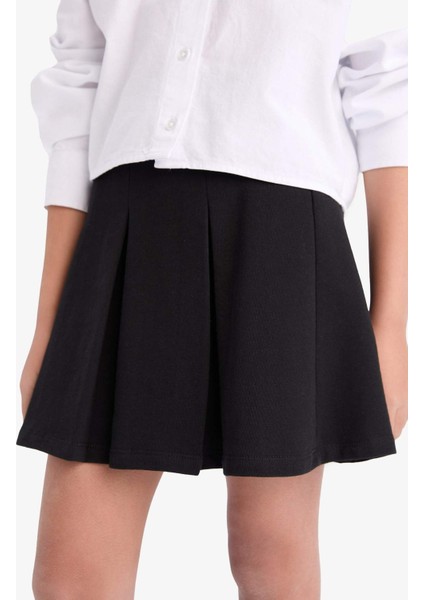 Kız Çocuk Basic Düz Pileli Etek E2661A825SM