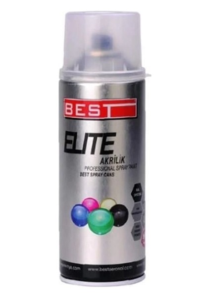 çınar ticaret best elite 7001 gri akrilik sprey boya 400 ml