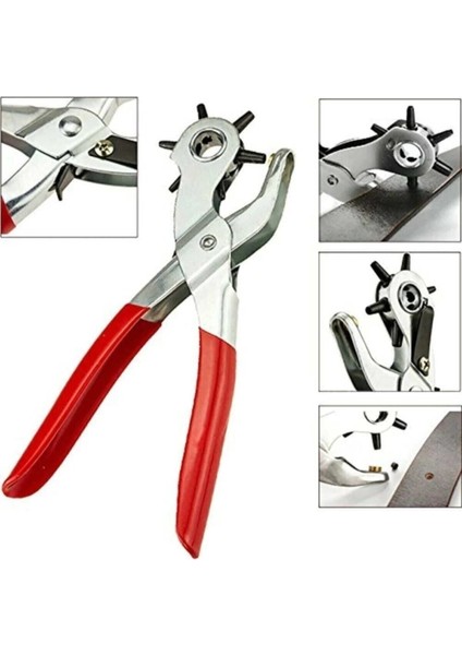 çınar ticaret kemer delme ve perçin pensesi ıkli set deri plastik delici