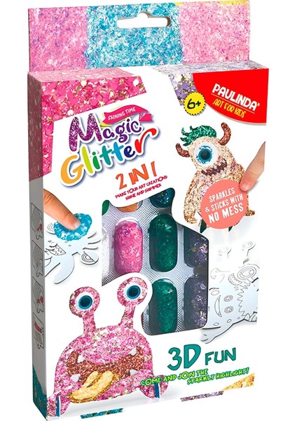 çınar ticaret paulinda magic glitter 2n1 3d fun hobi set s00095583 fiyatları