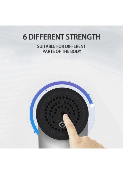 çınar ticaret masaj aleti kademeli 2000mah batarya derin doku kas masaj tabancası 4 başlıklı renk seçilemez