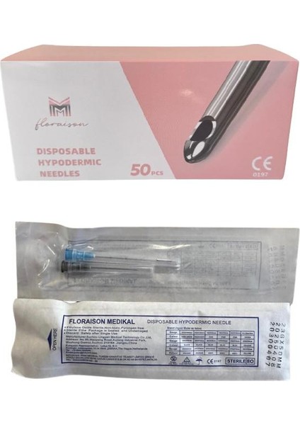 Dolgu Kanülü 23 G 50 mm 50 Adet /1 Kutu