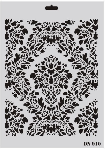 çınar ticaret rich dantel seri dn-910 stencil 35x25 cm
