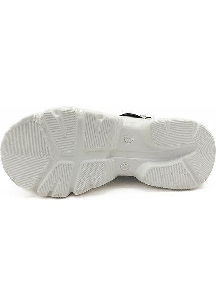 Beyaz Renk Gümüş Simli Cilt Gizli Dolgu Topuk 36-40 Numara Kadın Sneakers fırsatları