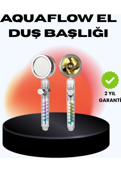 çınar ticaret döner pervaneli el duşu başlığı – su tasarruflu, basınç artırıcı, yağmur etkili