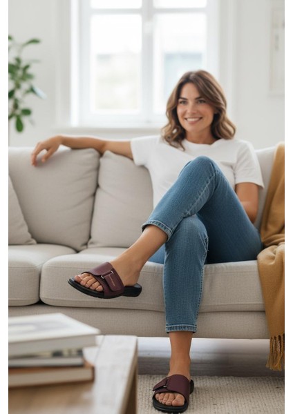 Kadın Çok Rahat Ortopedik Taban Terlik modelleri