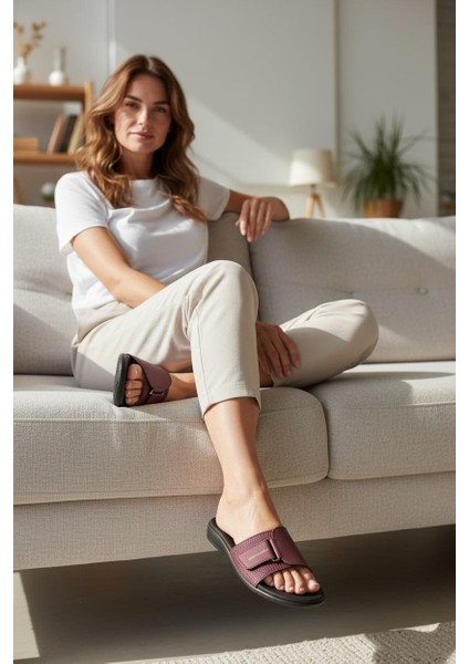 Kadın Çok Rahat Ortopedik Taban Terlik indirimleri