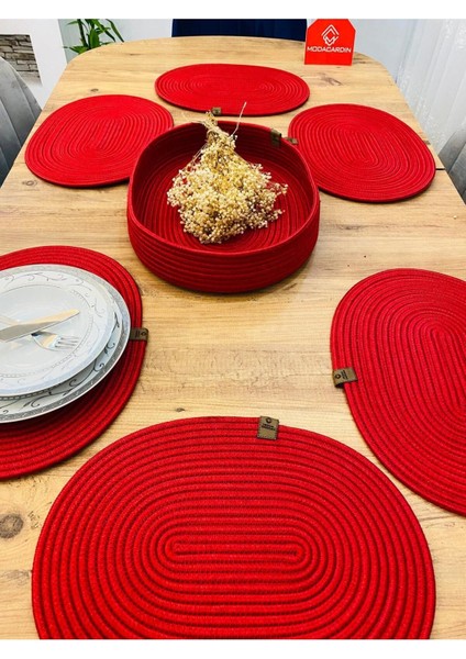 Jüt Hasır Amerikan Servis Oval Supla ve Sepet 7 Li modelleri