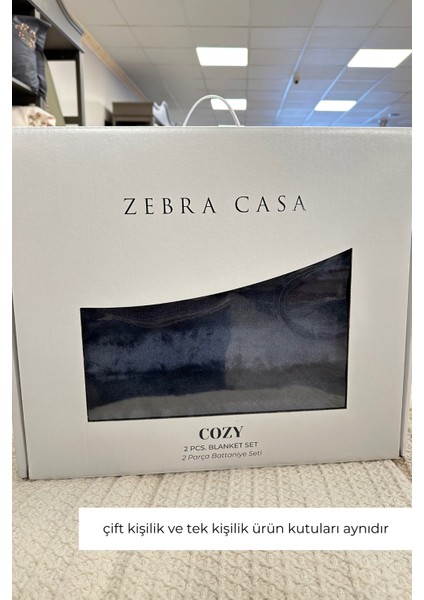 Zebracasa Cozy Tek Kişilik Battaniye Takımı indirimleri