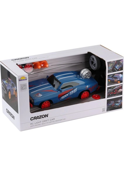 çınar ticaret 5016 sun-yfn-crn-rc araba drift ff yedek tekerlek kukalı ışıklı 7 4v usb 2a modelleri