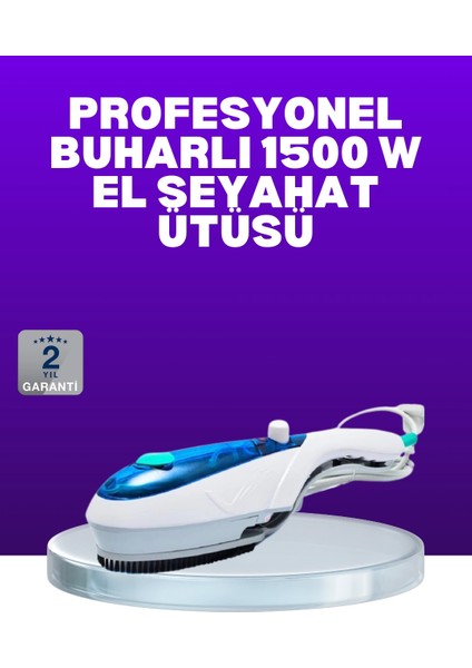 çınar ticaret kompakt seyahat tipi buharlı ütü pratik kırışıklık açıcı