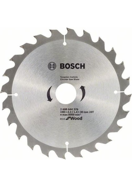 çınar ticaret bosch eco daire testere 190x30 24 diş