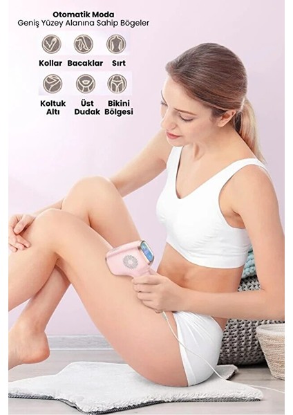 Sınırsız Atım Ipl Lazer Epilasyon Cihazı – Ağrısız Tüy Alma, Yüz&vücut Kullanım, Ömür Boyu Kullanım fiyatları