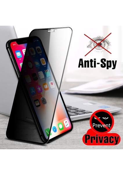 iPhone 11 Hayalet Uyumlu Hayalet Cam Ekran Koruyucu Anti-Statik Prıvacy modelleri