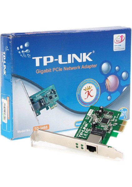 çınar ticaret tp-lınk tg-3468 10/100/1000 32bıt pci express / pcıe 1.x gigabit ethernet kartı