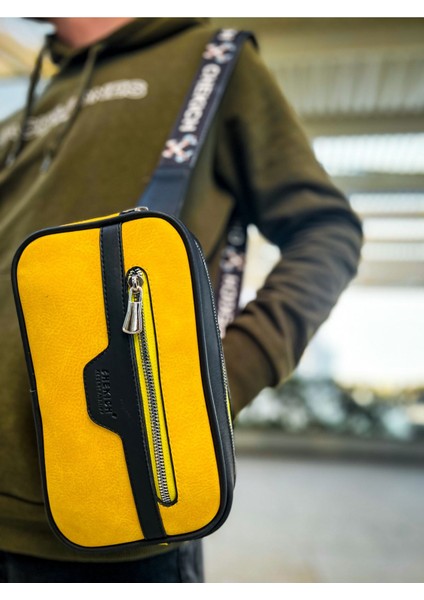 çınar ticaret ch101 - poani tablet erkek çanta sıyah - sarı fiyatları