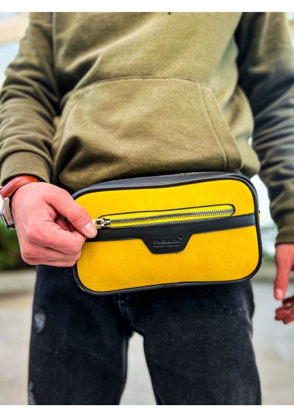 çınar ticaret ch101 - poani tablet erkek çanta sıyah - sarı modelleri