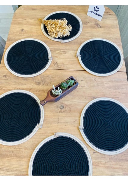 Jüt Hasır Amerikan Servis Supla 6 Parça modelleri