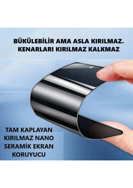 Xiaomi Redmi Note 11S Global Mat Hayalet Seramik Nanotech Kırılmayan Ekran Koruyucu