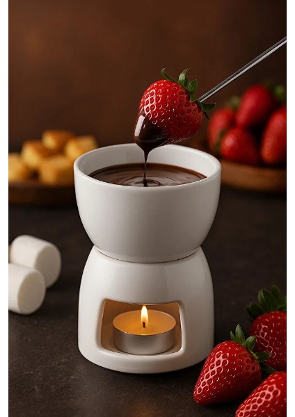 çınar ticaret porselen fondü seti