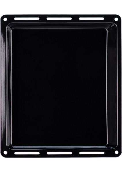 Ankastre Emaye Fırın Tepsisi 44,5X37,5X5CM Bosch Siemens Beko Arçelik Vestel Profilo Uyumlu Siyah Renk modelleri