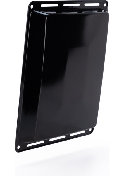 Ankastre Emaye Fırın Tepsisi 44,5X37,5X5CM Bosch Siemens Beko Arçelik Vestel Profilo Uyumlu Siyah Renk fırsatları