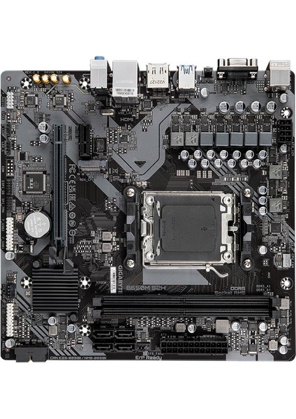 çınar ticaret gıgabyte b650m s2h ddr5 6400mhz 1xvga 1xhdmı 1xdp 1xm.2 usb 3.2 matx am5 (amd am5 9000/8000/7000 serileri ıle uyumlu) fiyatları
