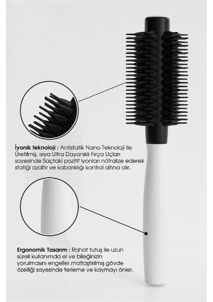 çınar ticaret ısıya dayanıklı fön saç fırçası