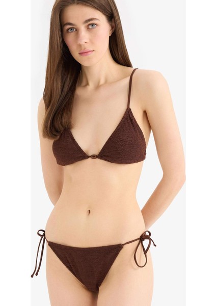 Bağcıklı Bürümcük Bikini Altı E0208AX25SM