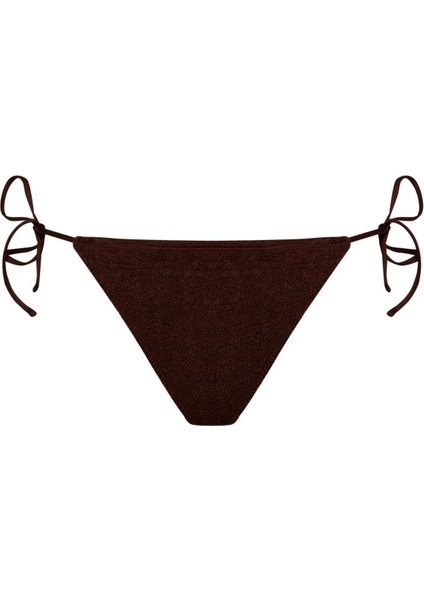 Bağcıklı Bürümcük Bikini Altı E0208AX25SM