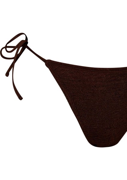 Bağcıklı Bürümcük Bikini Altı E0208AX25SM
