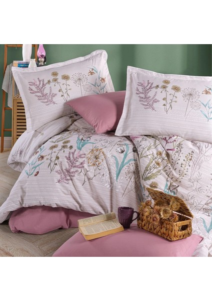 Ranforce %100 Pamuk Tek Kişilik Nevresim Bahari V1 Pembe fiyatları